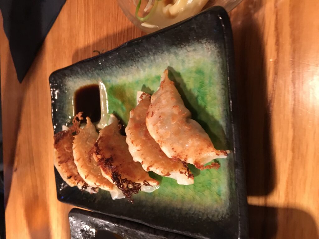 gyoza, japansk mad
