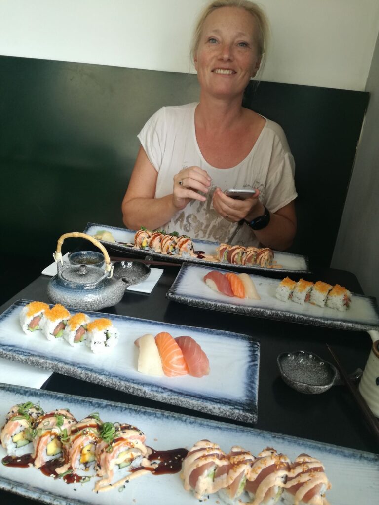 Sushi fra Hatoba
