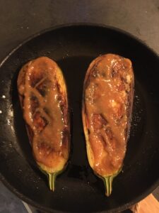 auberginer med miso