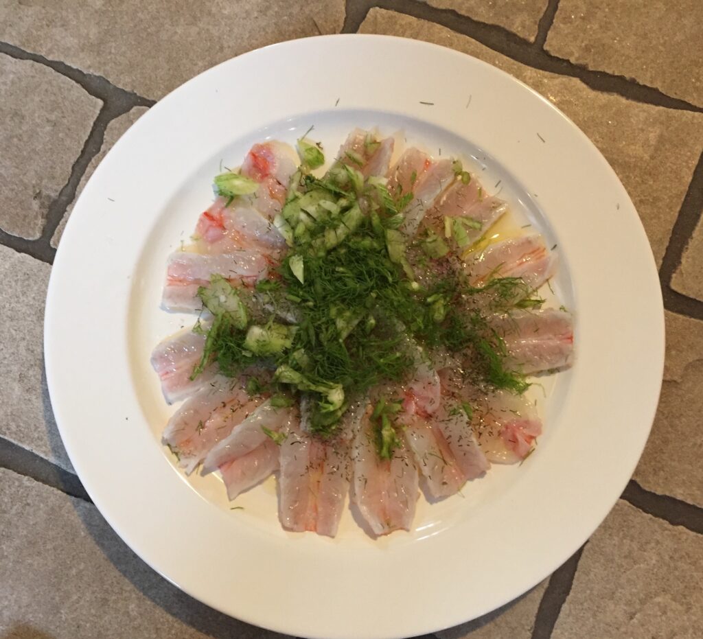 reje carpaccio