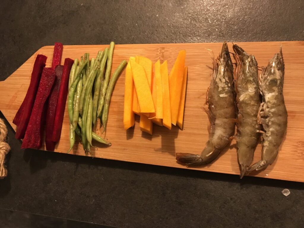 grønsager til tempura