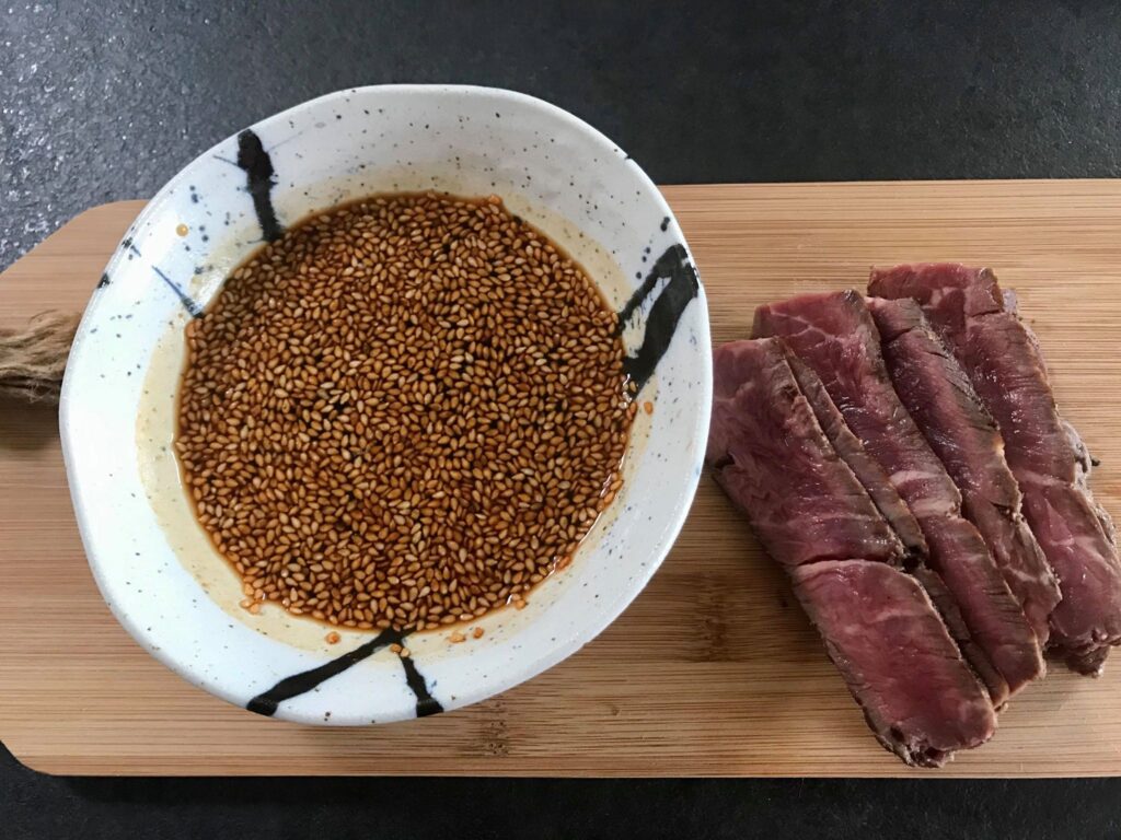 yakiniku sause til grillet steak