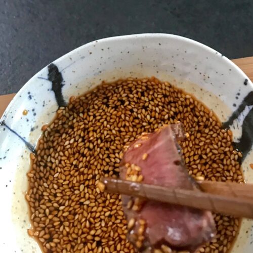 yakiniku sause til grillet steak