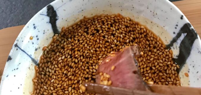 yakiniku sause til grillet steak