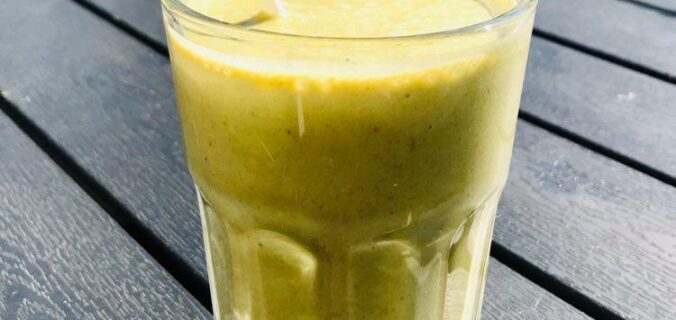 grøn te smoothie