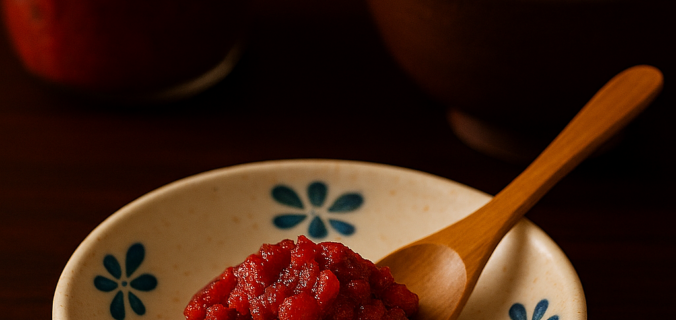Rabarber umeboshi