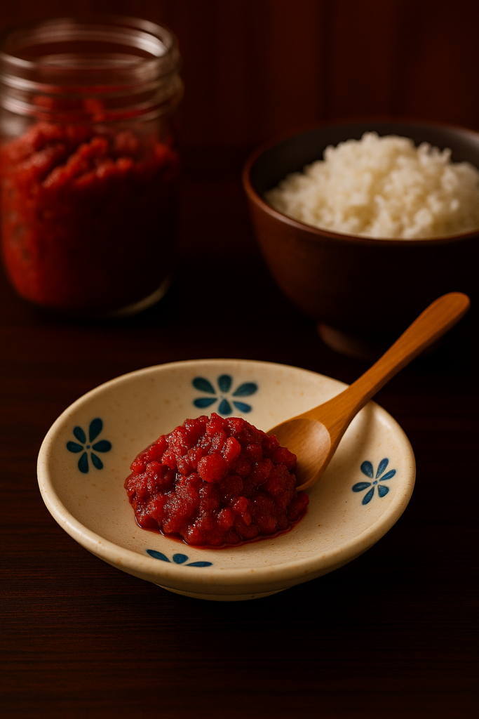 Rabarber umeboshi