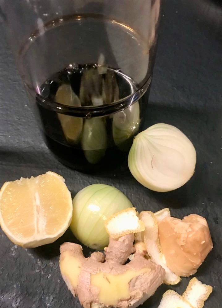 råvare ingefær sauce