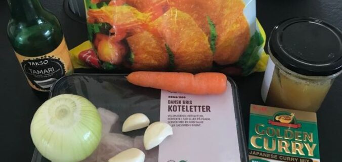 råvare til japansk karry