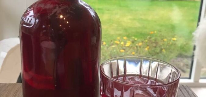 rød shiso juice
