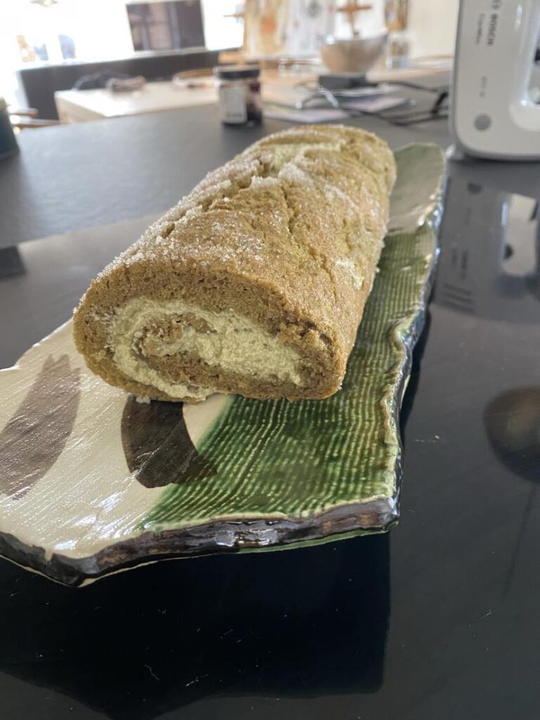 matcha rollade